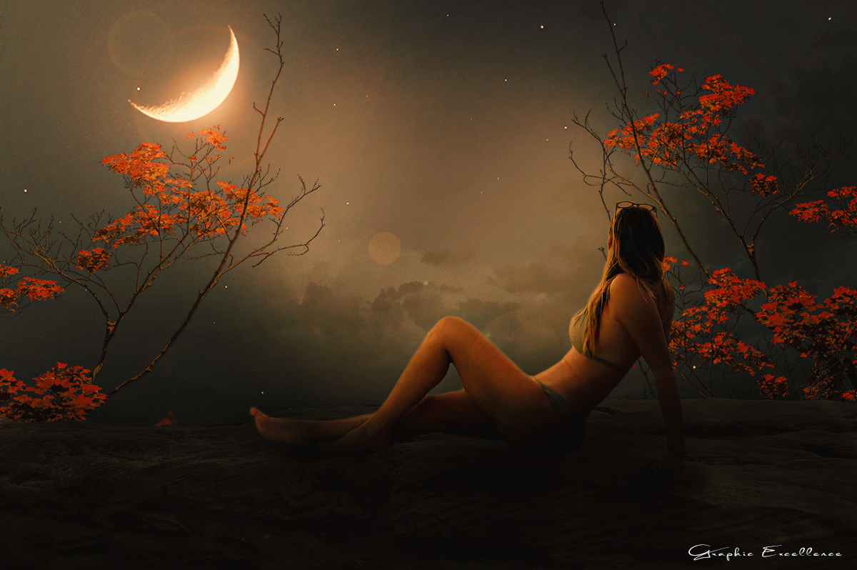 Fantasy Art Composition for Aline Hern&aacute;ndez
